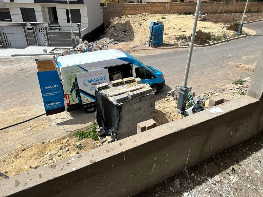 isolation mousse projetée au Maroc