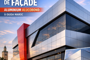 Habillage en Alucobond à Oujda