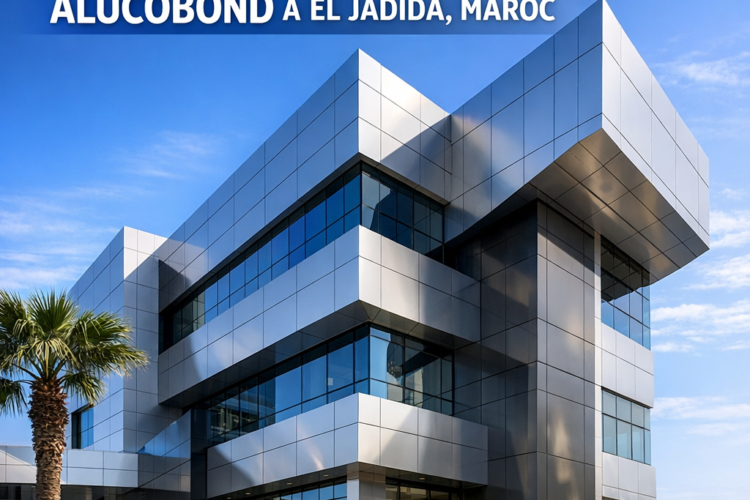 Habillage en Alucobond à El Jadida