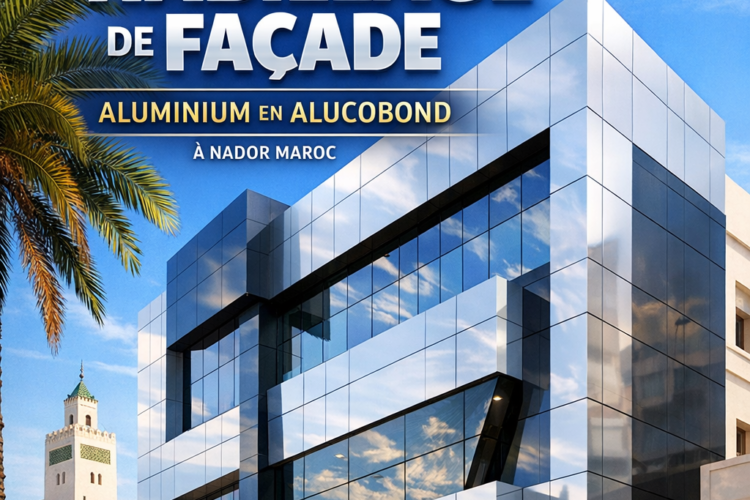 Habillage en Alucobond à Nador