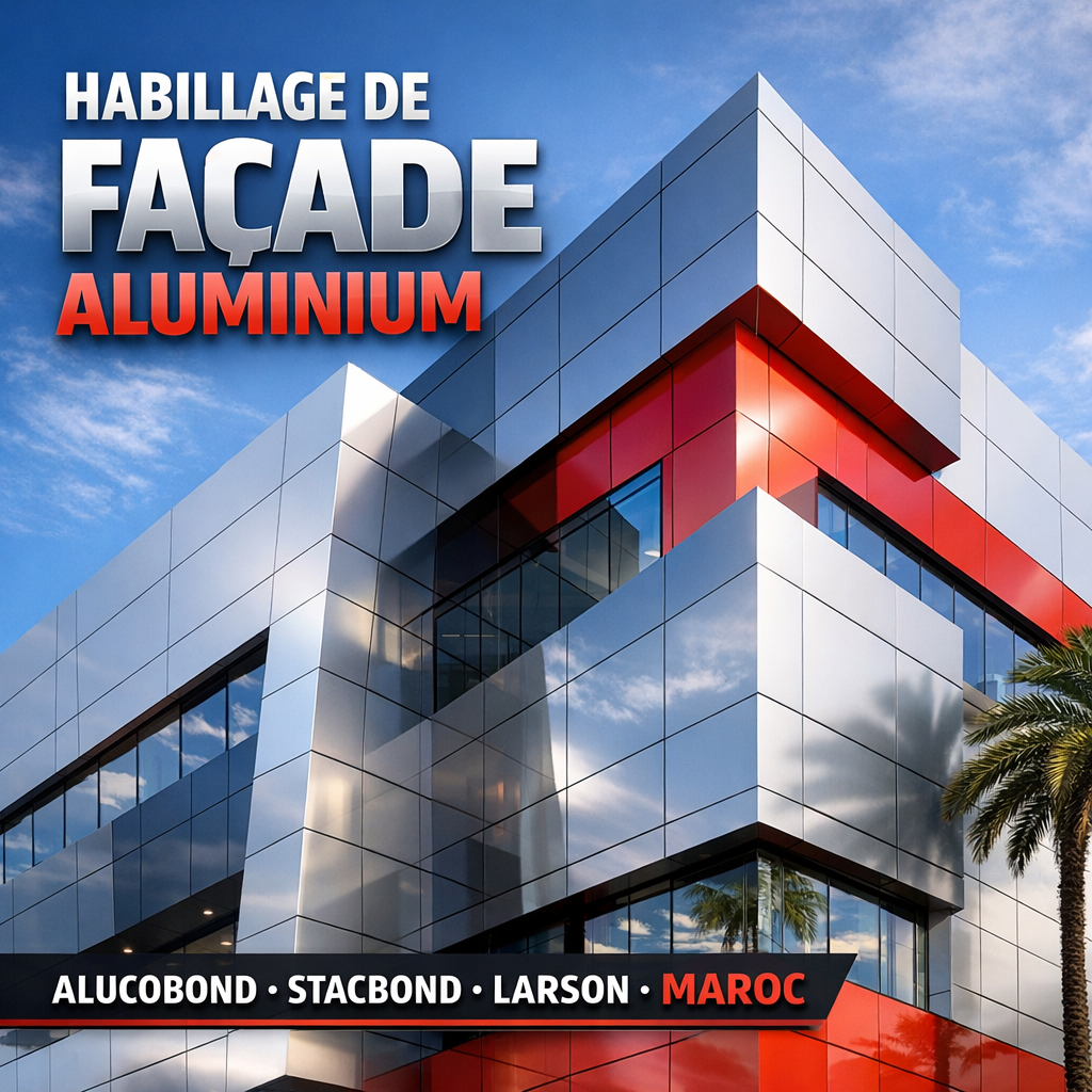 Habillage en Alucobond au Maroc