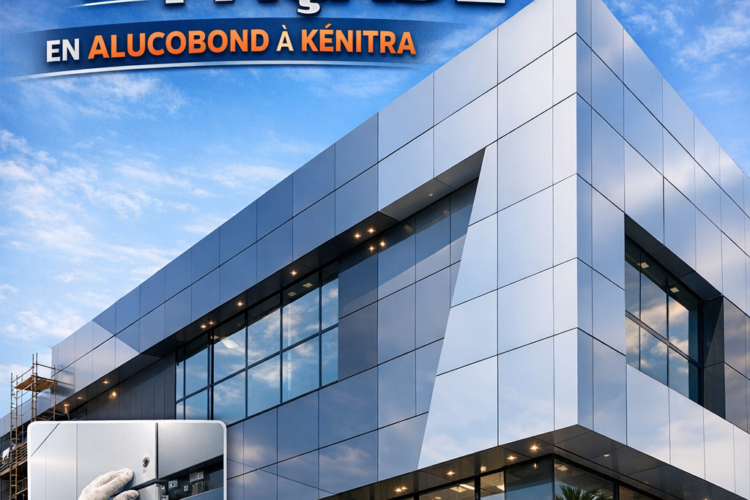 Habillage en Alucobond à Kénitra